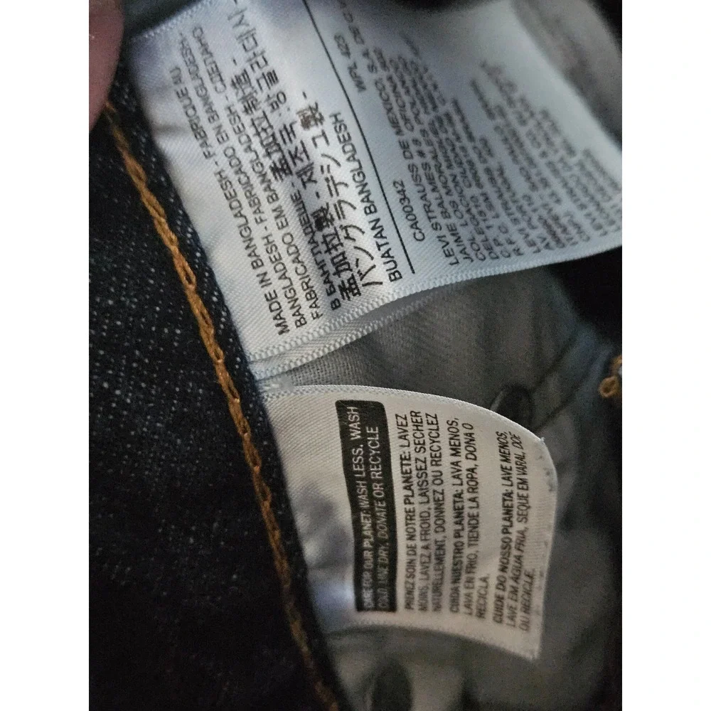 Men's Levi 550 Dark Denim Jeans‎ NEW. Size 38x29